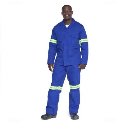 Cotton Polyester Factory Work Suit Custom Logo Electrician Overalls Mechanic Work Wear Set